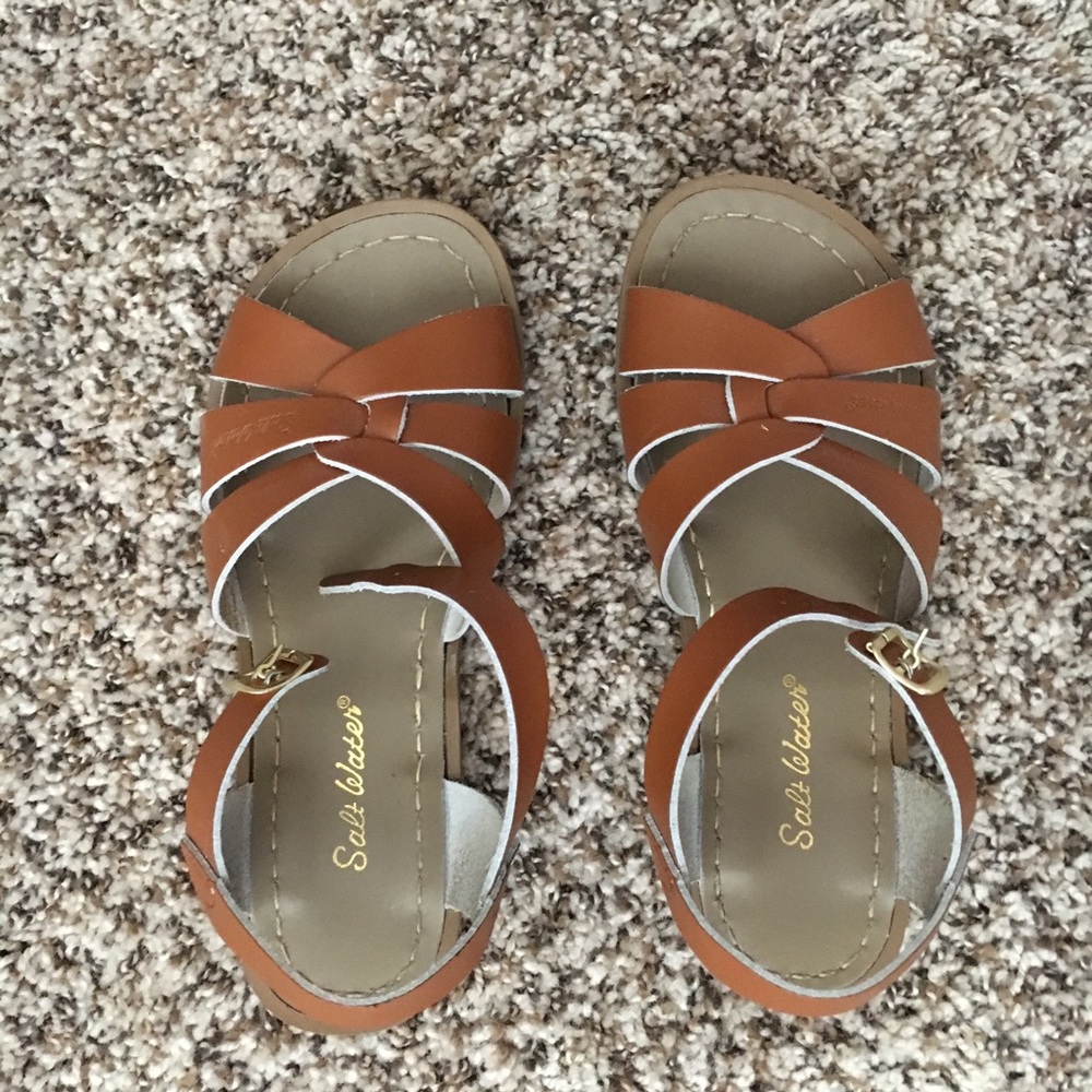 Salt Water Sandals Brown